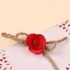 100pcs (Large Size 50pcs Small Size 50pcs) Rose Paper Stickers Mixed Color Origami DIY Craft Paper Wrapping Paper Tissue Paper