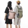 Schoolbag1011 New Casual Outdoor Travel Bag Korean Version Nylon Fashion Backpack Large Capacity Lightweight Solid Color Backpack