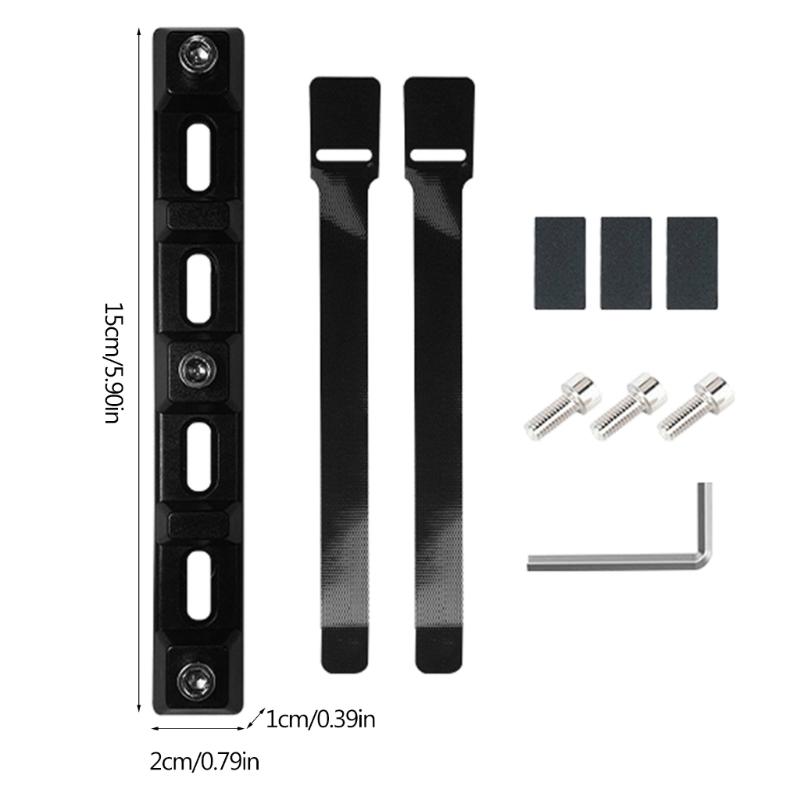 Adjustable Bike Bottle Cage Adapter Aluminum Alloy Nonslip Mounting Base