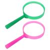 Mini Handheld Magnifier with Plastic Handle Portable Reading Magnifying Loupe for Students Children