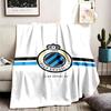 Club Brugge Theme Blanket Suitable For The Sofa Camping And Travel Made Of Soft Flannel Material An Ideal Gift For Occasions Such As Birthdays And Gra