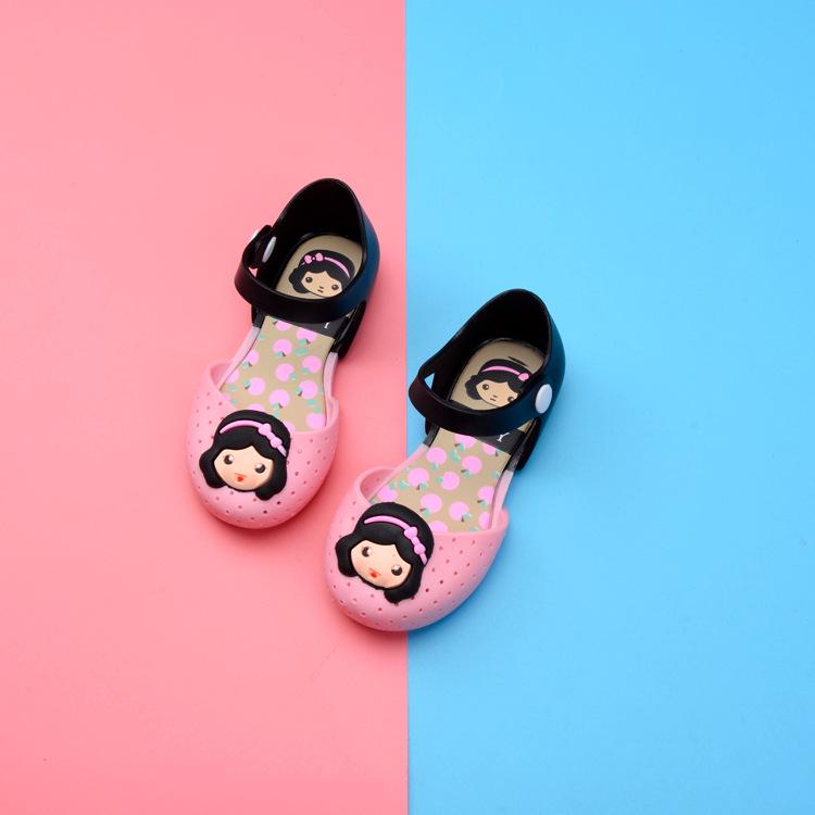 Melissa Korean Style Women s Jelly Sandals - Casual Summer Princess Shoes 24