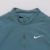 Nike T Shirts Men's Blue Stand Collar Moderate Straight Fit DV9298-379