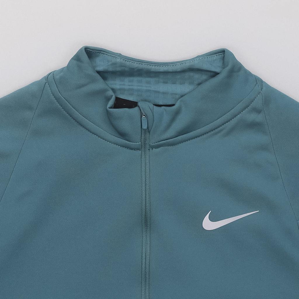 Nike T Shirts Men's Blue Stand Collar Moderate Straight Fit DV9298-379