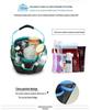 Foldable Mesh Toiletry Tote: Portable Shower and Swimming Storage Basket