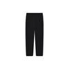 FILA Loose Fit Solid Color Pocket Cuffed Sports Woven Casual Long Pants Women bottoms Black F11W238802FBK