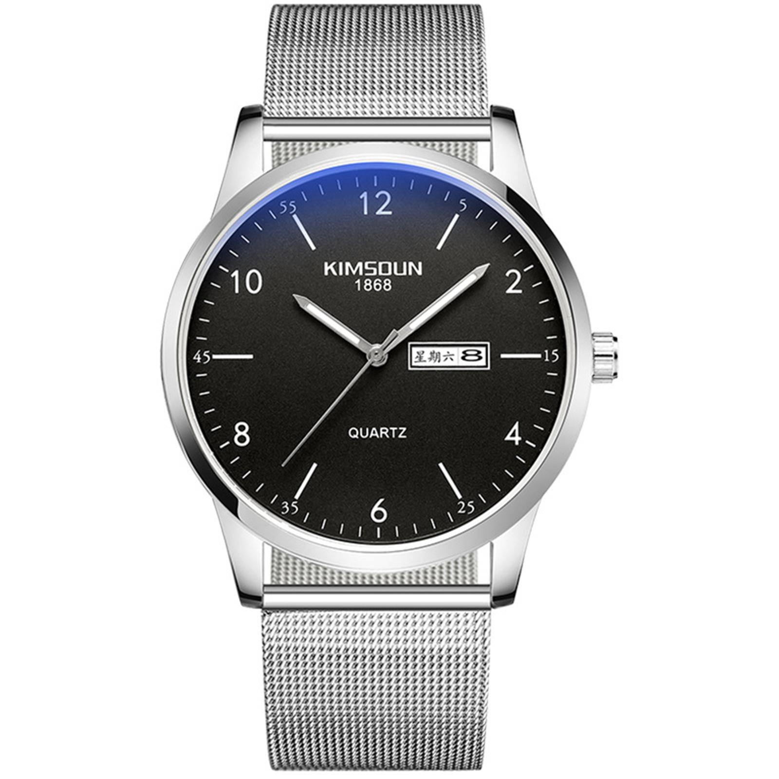 

Мужские водонепроницаемые светящиеся наручные часы-будильник для бега One Size