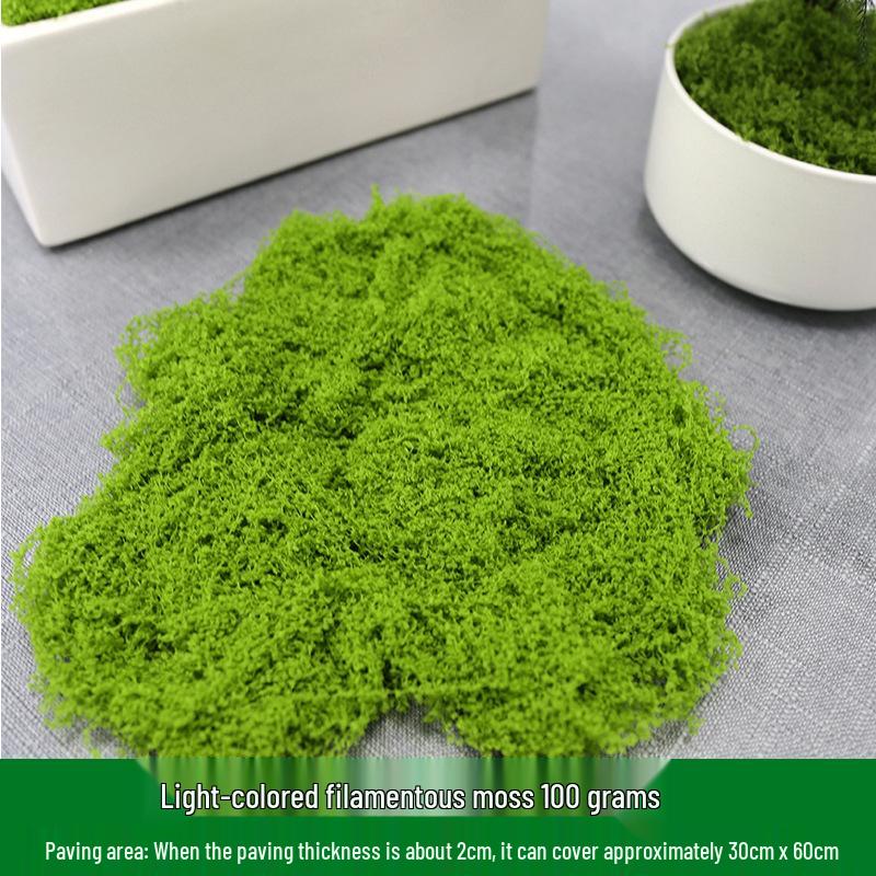 Artificial Moss Turf and Rockery Stones for Horticulture, Landscaping, and Bonsai Decor