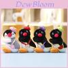 Adorable Porte-clés Peluche Pingouin Avec Peluche Courte Super Douce Pour Décoration de Sac et Cadeaux
