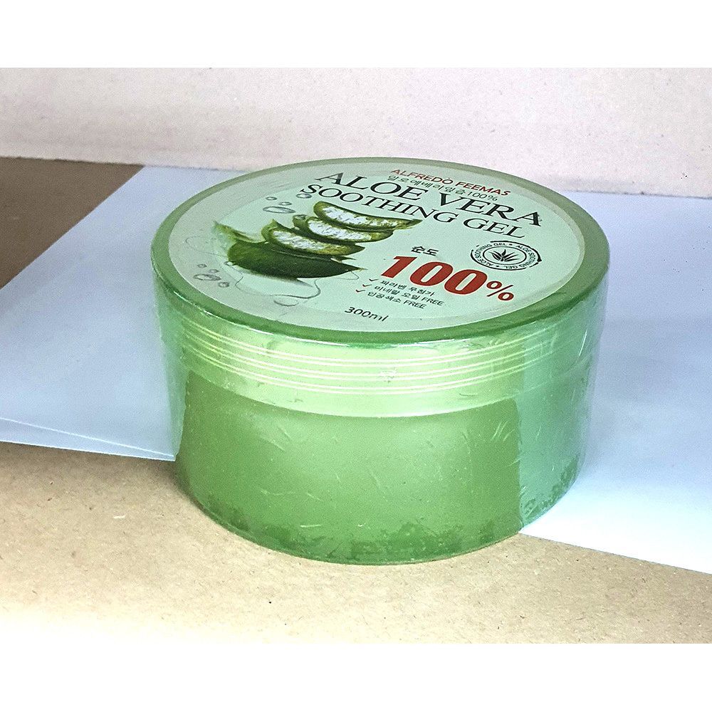 Alfre WKDGPORQ Skin Moisturizing Cosmetic Aloe Vera Soothing Gel 300ml
