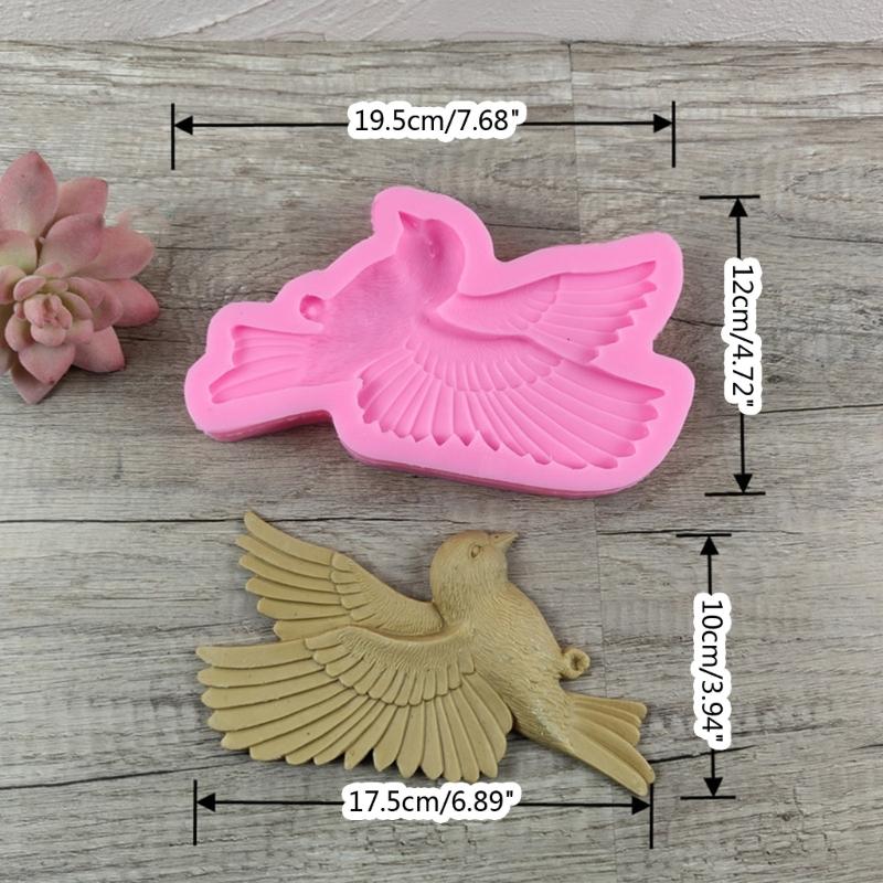 Wall Arts-Decor Mold,Animal Silicone Resin Mold Little-Bird Epoxy Casting Mold for DIY Wall Hangings,Home Decorations