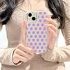 Small Dots Ins Style Colorful Phone Case For Iphone 17 Air 16 16e 15 14 11 13 12 Pro Max Aesthetic Shockproof Stylish Cover