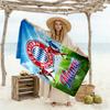 Bayern Munich Soccer Match Customize Your Name Beach Towel High Absorbency & Quick-Dry Perfect for Traveling Yoga Camping and Swimming