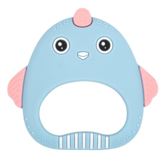 Sicherer Weicher Silikon Affe Fisch Fuchs Form Baby Schnuller Beißring Kauen