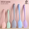 Ensemble de spatules en silicone: Spatules monobloc résistantes à la chaleur pour mélanger et pâtisser (Petites et Grandes Tailles)