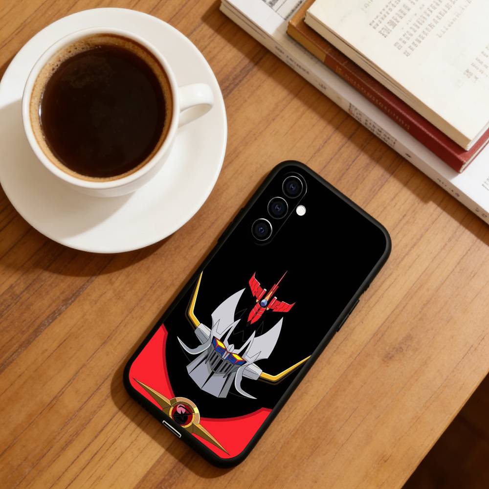 Anime M-Mado K-King Granzort Phone Case For Samsung Galaxy A73,A72,A71,A70,A53,A52,A51,Soft Silicone Black Cover