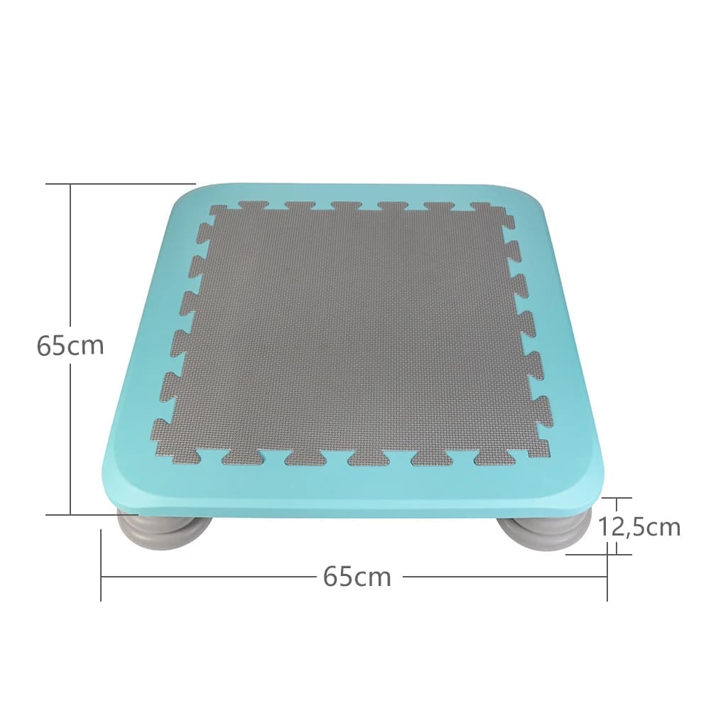 children's trampoline - blue