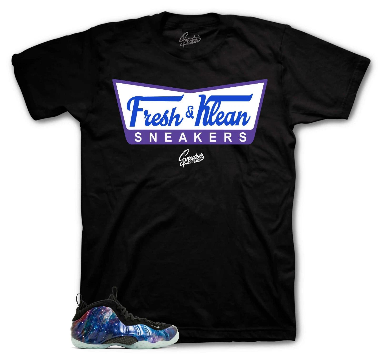 Shirt To Match Foamposite Galaxy Shoes Tee - Fresh & klean Tee 2XL