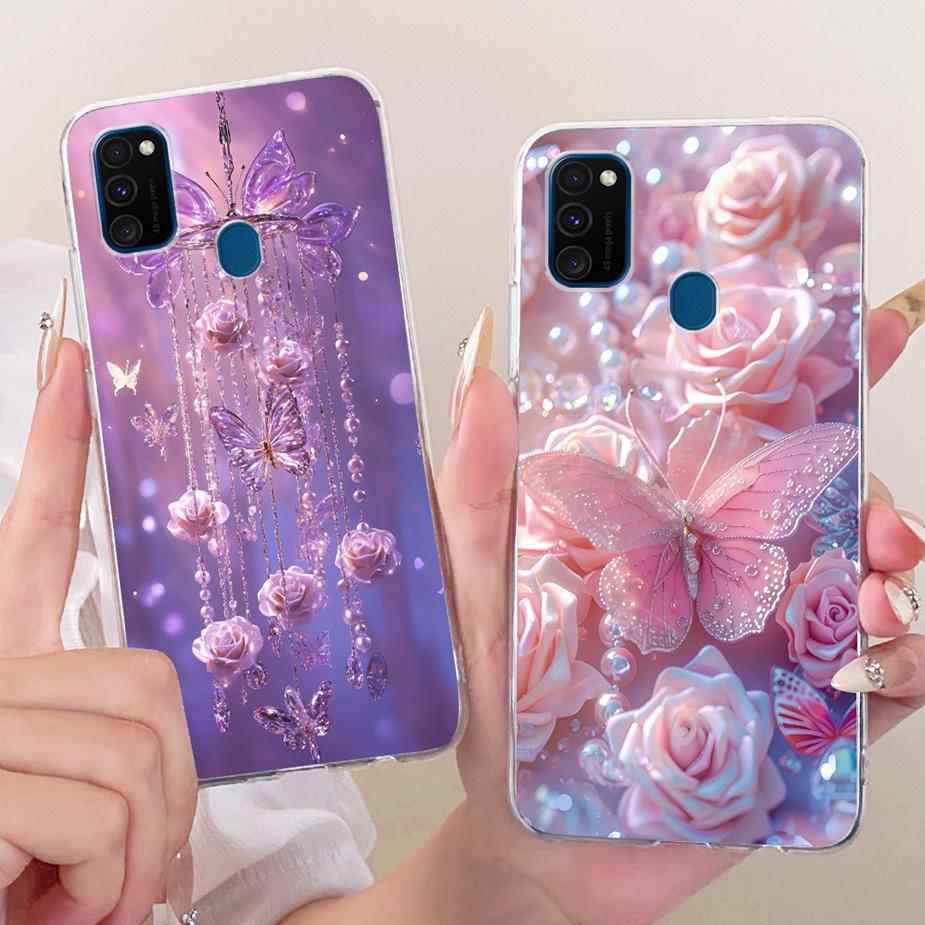 For Samsung Galaxy M21 Case SM-M215F New Fashion Painted Cover Soft Silicone Case For Samsung M21 2021 M 30 s Galaxy M30s Fundas
