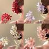 Spring/Summer 2026 Red Flower Hairpin: Elegant Chinese Style Hair Accessory