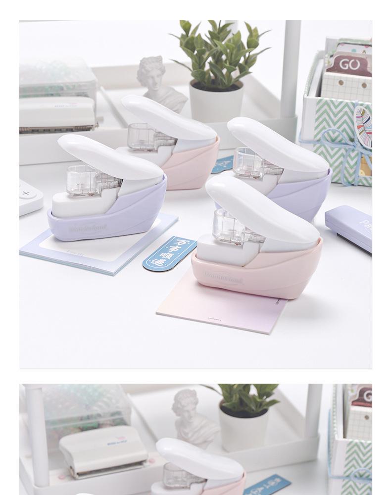 KedeYou Needle-Free Stapler: Safe, Durable Journaling Tool for Students & Office Use.
