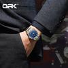 OPK 8119 Classic Chronograph Men Watch Calendar Luminous Stainless Steel Waterproof Quartz Man Business Wristwatch