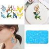 Silicone Antler Earring Pendant Mold Holographic Christmas Elk Antler Resin Mold