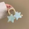 Akryl Barrette elegancka jednokolorowa spinka do włosów krab spinka do włosów Vintage proste akcesoria do włosów dla kobiet kucyk pazur klip kraby