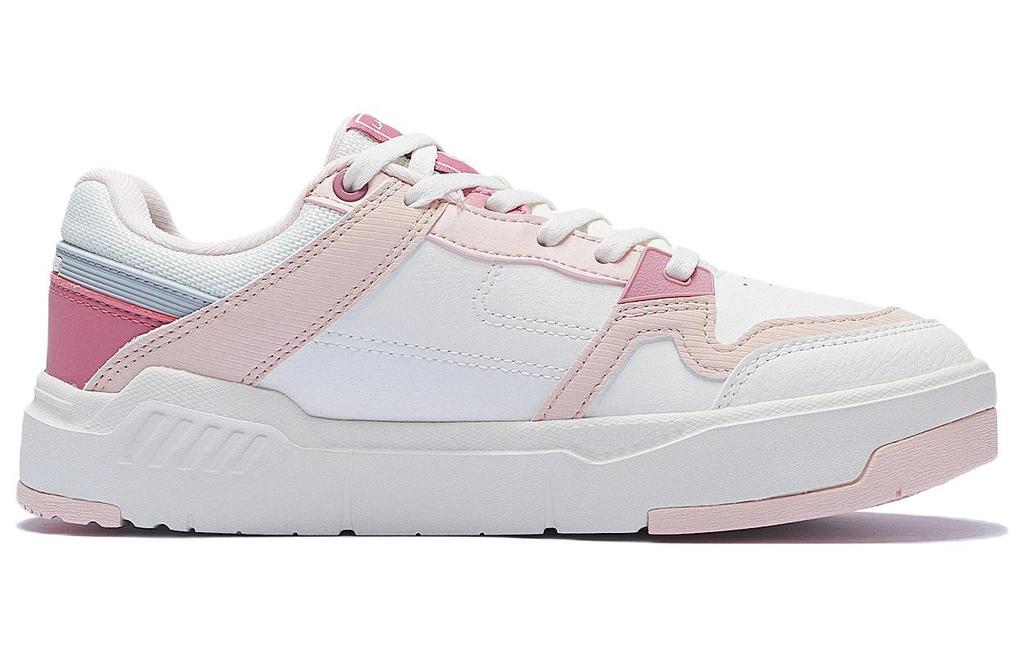 Li Ning ACE V2 Low Top Skateboard Shoes Women's Pink White AGCS156-3