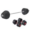 Li Zhi Yi Home Coated Barbell Set