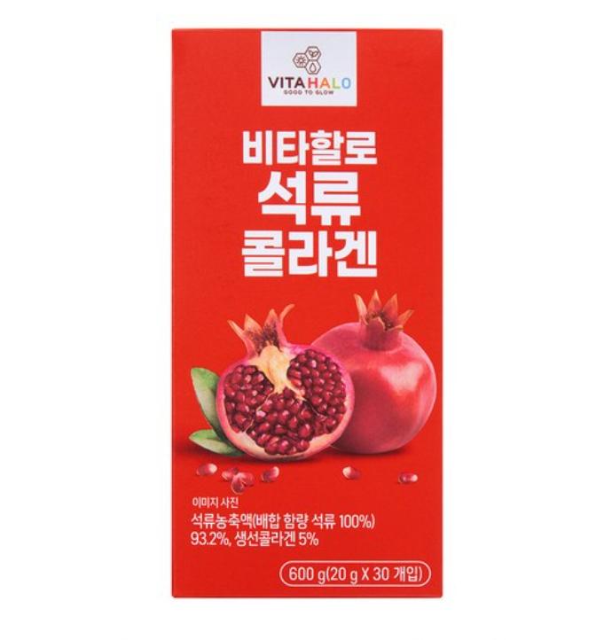 

Vitahalo Pomegranate Collagen Jelly Stick – 30 Sticks for Radiant Skin & Daily Beauty Care 30 Sticks (600g)