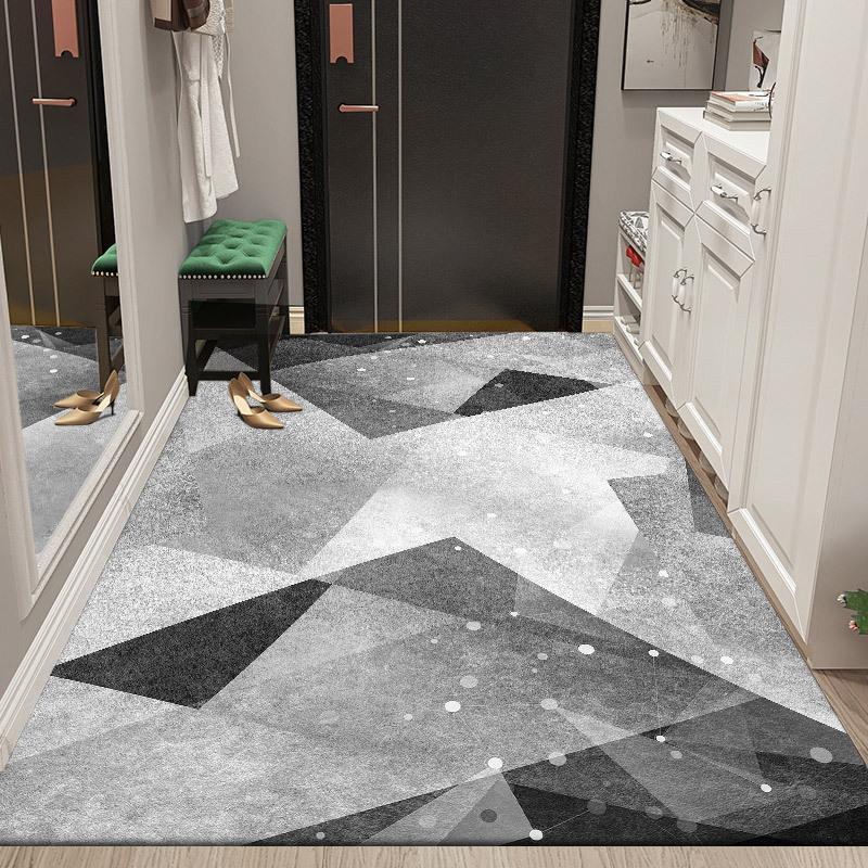Entrance Carpet Classic Floor Mat Dust Scrapping Home Soft Pastoral Style Carpet Retro Decor Rugs