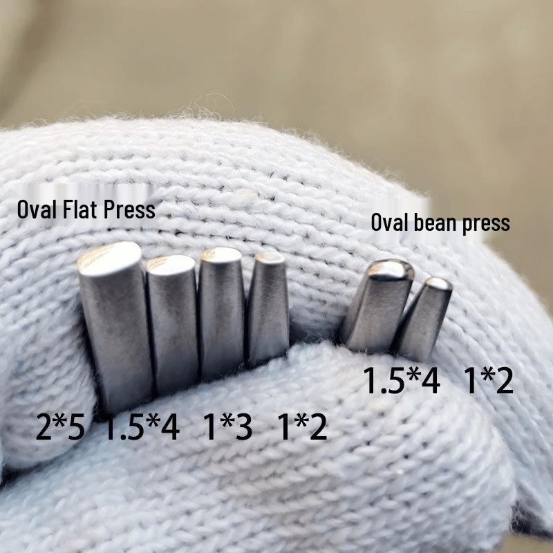 Oval Flat Gold & Silver Engraving Chisel