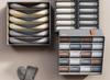 Foldable Underwear Storage Box Divided Organizer with Compartments for Closet