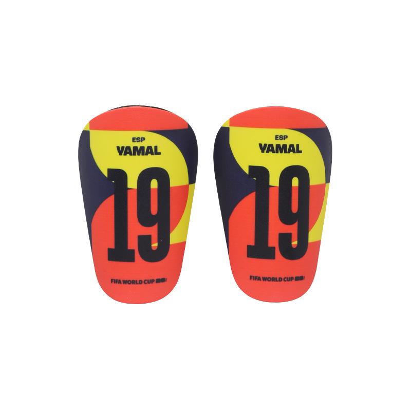 Ultra-light, High-temp Resistant Shin Guards for Adults and Kids - Football Socks with Star Number Inserts.