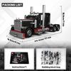 MOULD KING 10037 Technical Car Building Block The American Truck Model Set Assembly Car Brick Toys Kids Christmas Gift