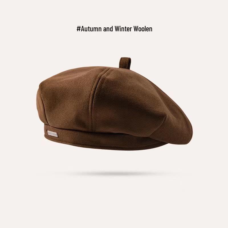 Women's Korean Style Octagonal Beret: Spring & Autumn Versatile, Sweet, Slimming, Casual Hat