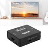 Mini AV To HDMI 1080P 60HZ Output High Definition Adapter Video Converter with USB CableBlack