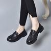 Flat Bottom Women's Spring New Basic Foot Cover Shallow Mouth Single Shoes Four Seasons Shoes College Style Small Leather Shoes