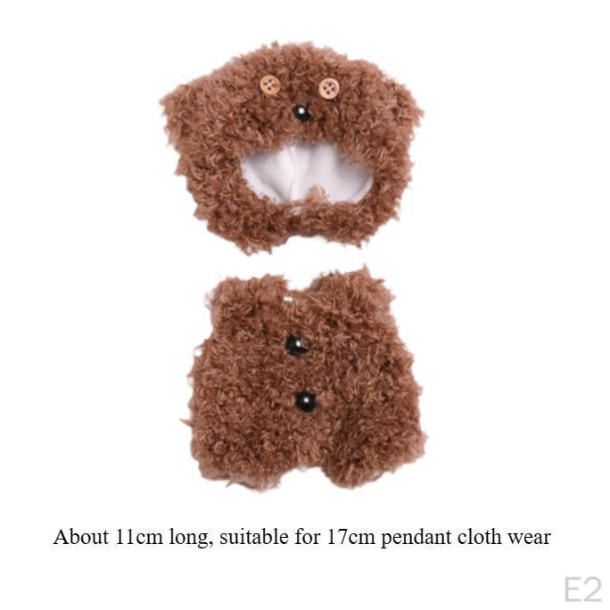 Plush Doll Clothes Cute, Photo Props, Costumes, Bear Suit, Dress Up Stylish Outifits DIY