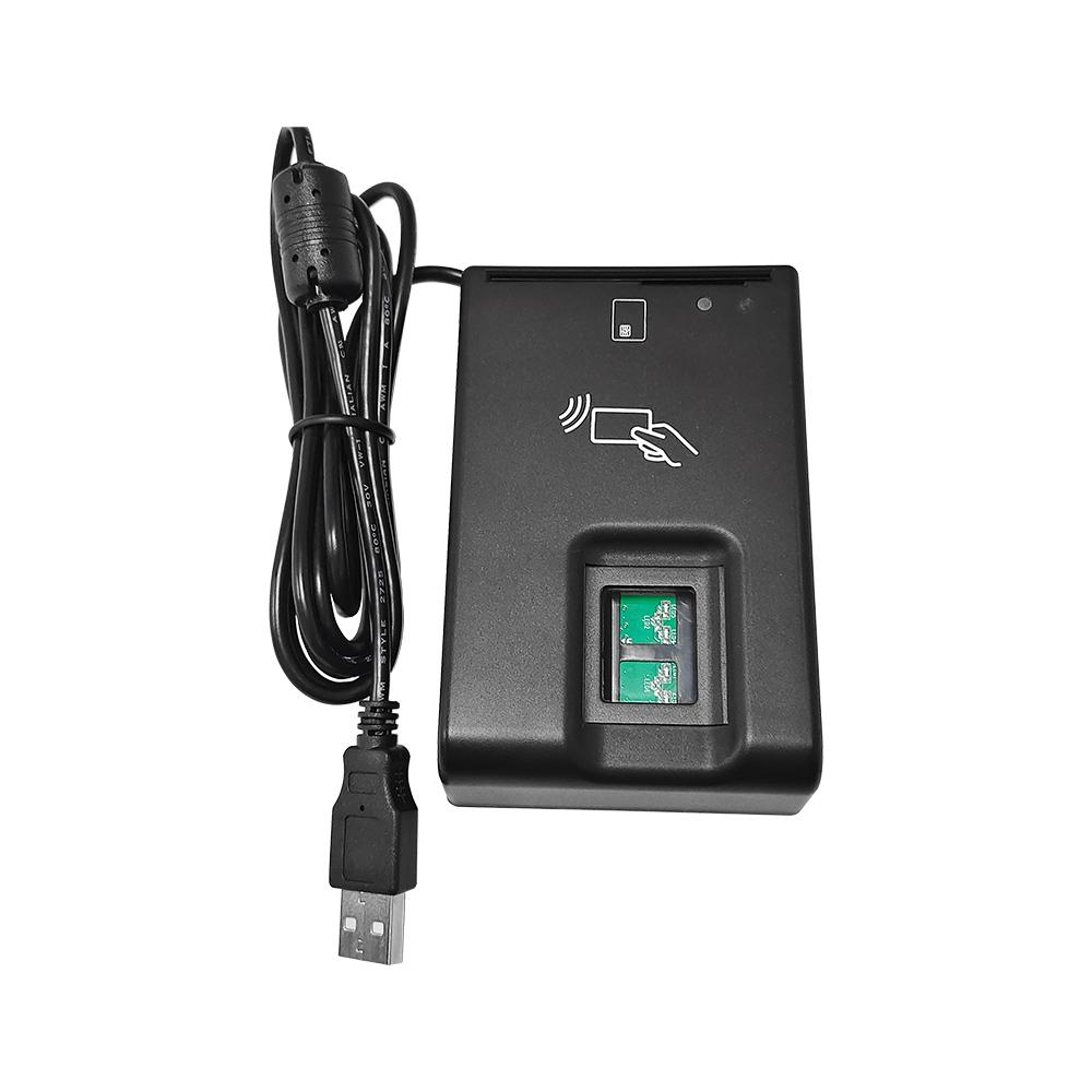 PC/SC ISO18092 NFC ID Card Reader USB Mifare Card Payment Access Control Fingerprint Recognition Terminal SFR02 чёрный
