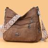Women's Bag Fashion Mother Bag Retro Soft Leather Large Capacity Crossbody Bag