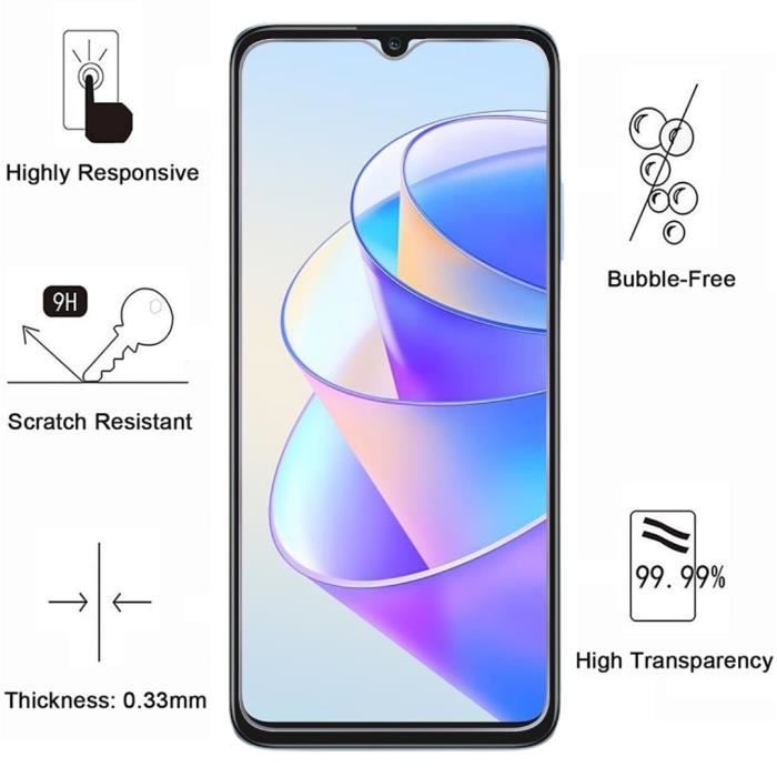 Coque antichoc pour Honor X7A et 2 Verres Trempé Film Protection Ecran Phonillico®