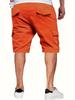 Men's Cross-Border Summer Cargo Shorts - American & European Size, Beach & Five-Point Style, Korean Design