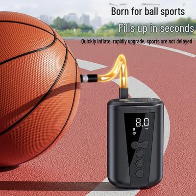 Universelle, multifunktionale, tragbare Luftpumpe für Basketball, Fußball, Volleyball, Schwimmringe und Luftballons