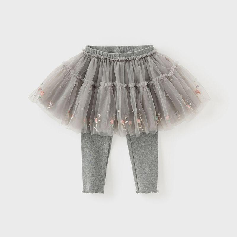 David Bella Children s Knitted Skirt Pants Spring New Style Girls  Mesh Leggings Stylish Pants for Baby Girls Toddlers