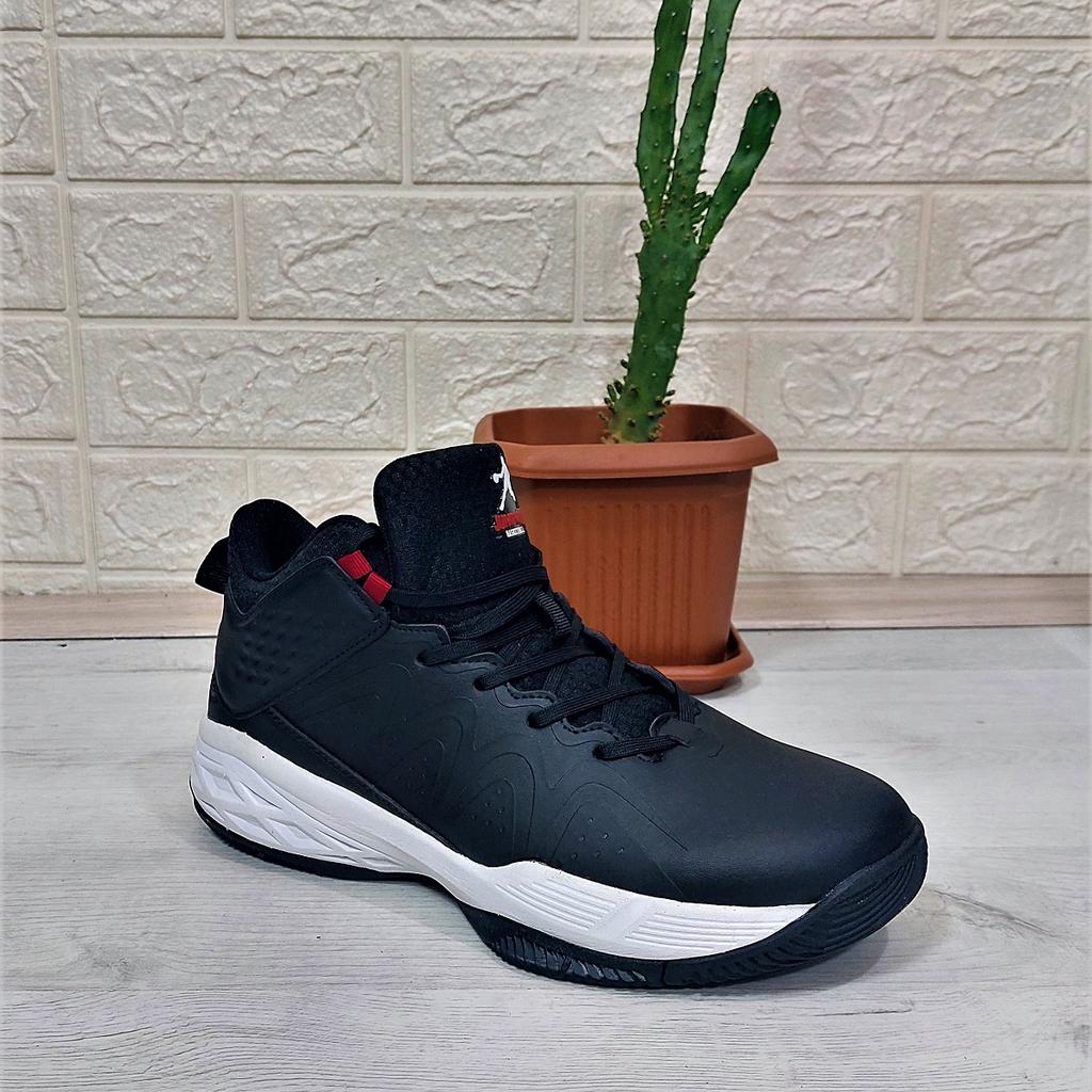 Jump 28652 Black-White High-top Basketball Sports Shoes