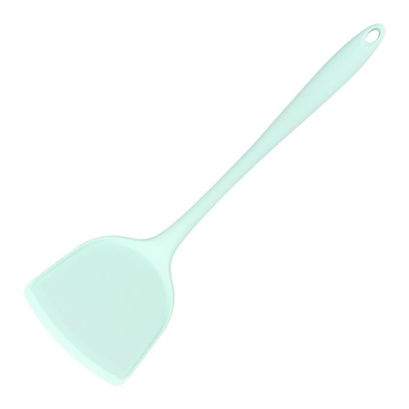 1/7pc Silicone Kitchen Utensil Set Non-Stick Spatula, Soup Ladle, Slotted Turner & 4 Tools | 450 ° F Heat-Resistant, Dishwashe S