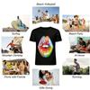 Rainbow Lips All Me Print Casual Short Sleeve T-Shirt Pure cotton T-shirt