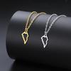 La Palma Pendant Necklace for Stainless Steel Spain La Palma Map Outline Charms for DIY Jewelry Accessories